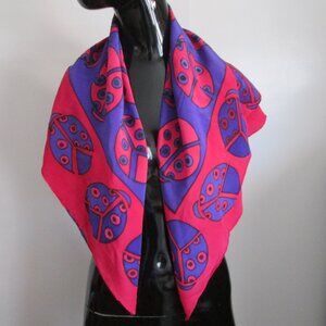 Vintage Silk Scapes hand painted scarf